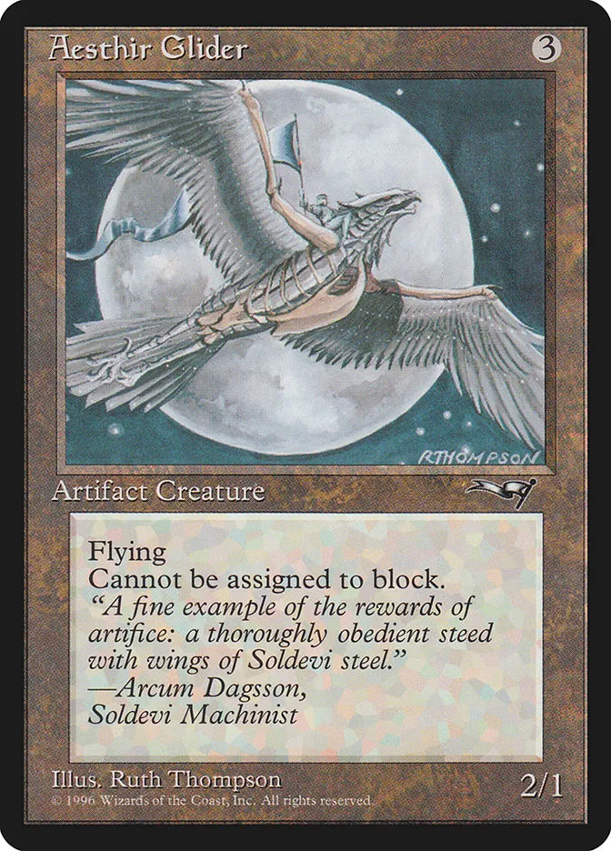 1996 Alliances Aesthir Glider #116b common card image