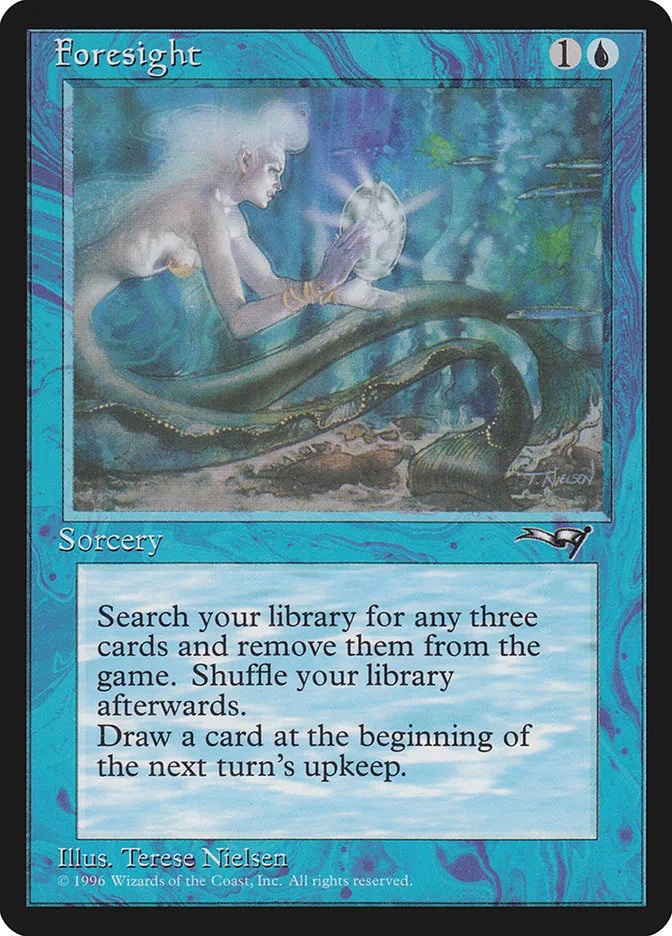 1996 Alliances Foresight common #29b common card image