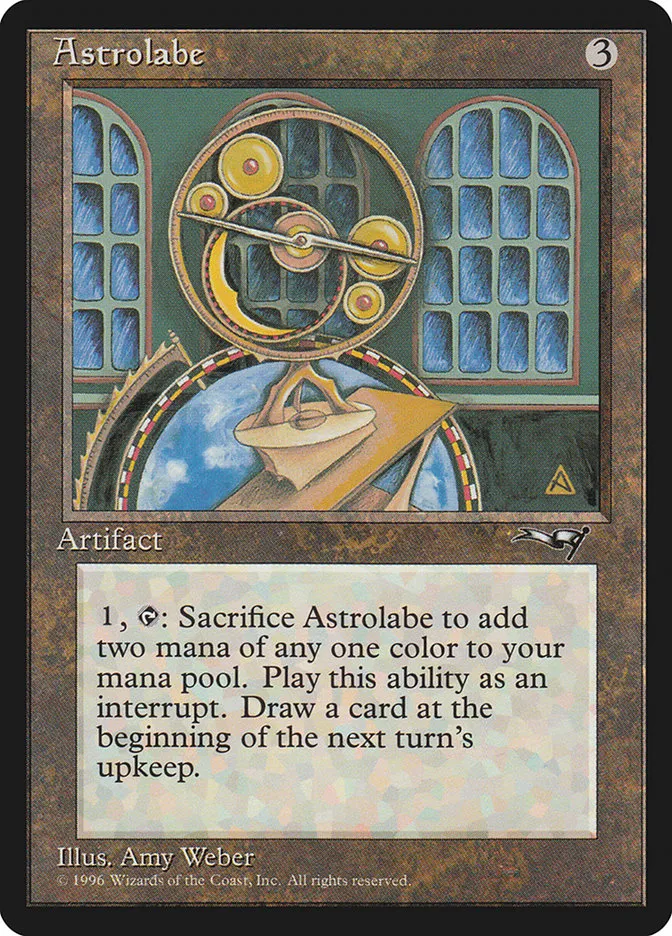 1996 Alliances Astrolabe common #118a common card image