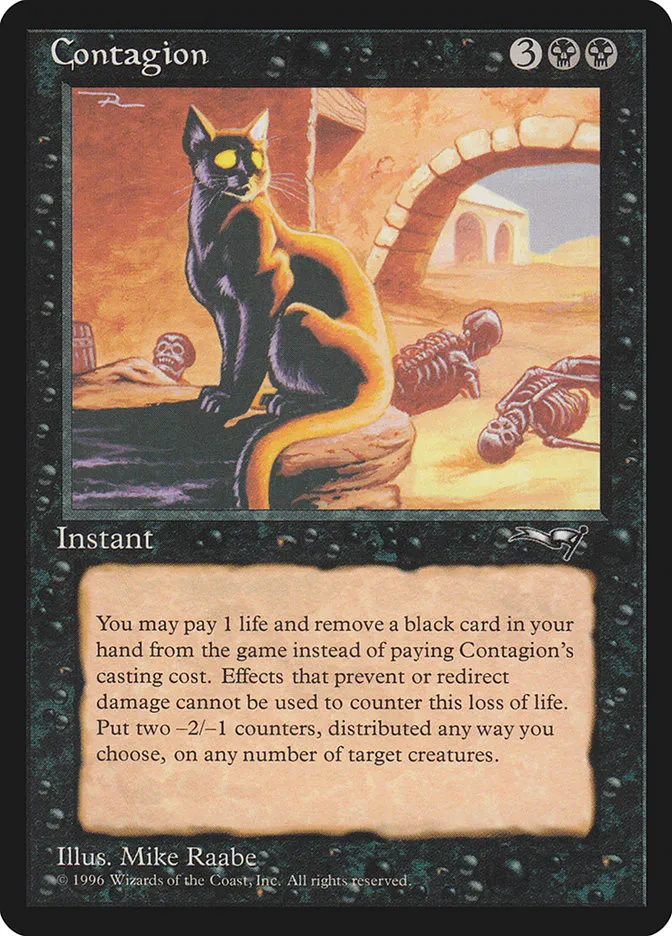 1996 Alliances Contagion uncommon #45 uncommon card image