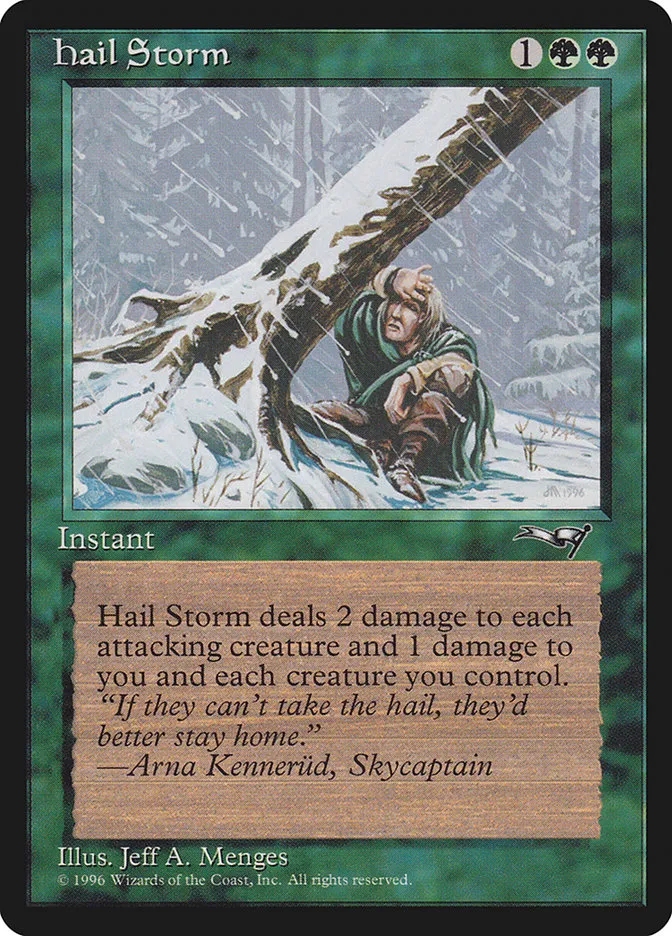 1996 Alliances Hail Storm uncommon #95 uncommon card image