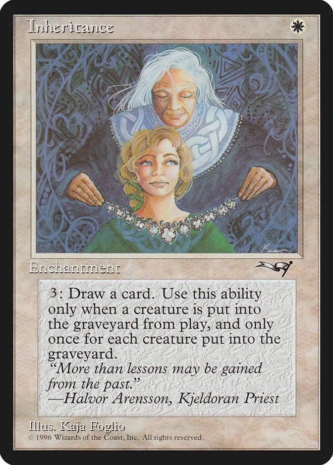 1996 Alliances Inheritance uncommon #4 uncommon card image