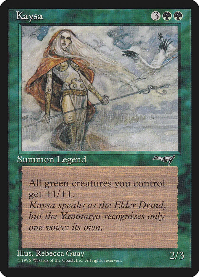 1996 Alliances Kaysa #96 rare card image