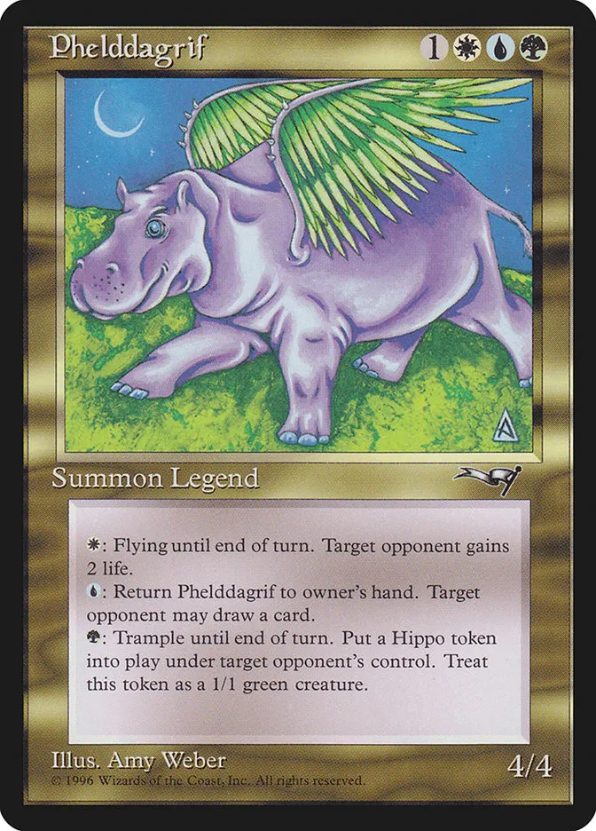 1996 Alliances Phelddagrif rare #115 rare card image