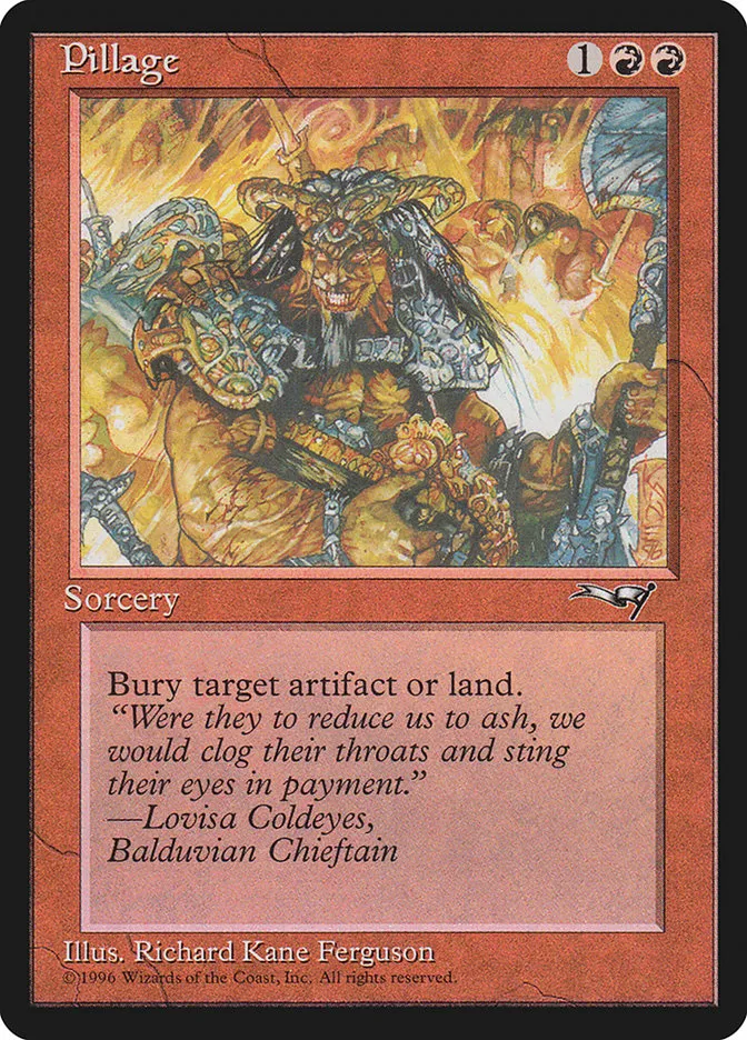 1996 Alliances Pillage uncommon #76 uncommon card image