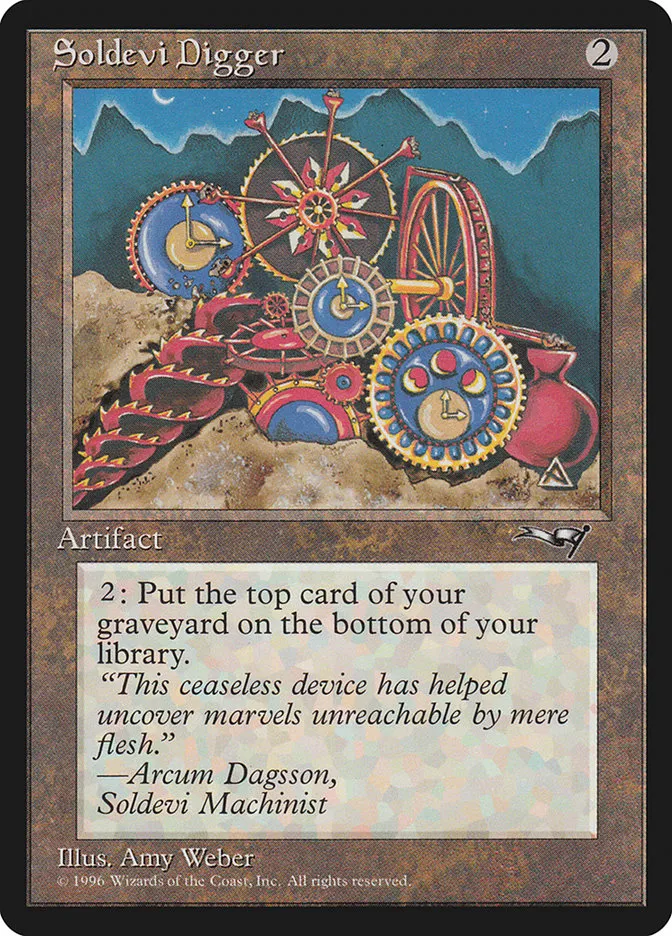 1996 Alliances Soldevi Digger #131 rare card image