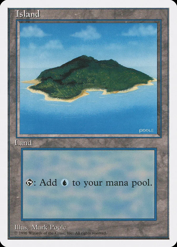 1996 Introductory Two-Player Set Island common #57 common card image