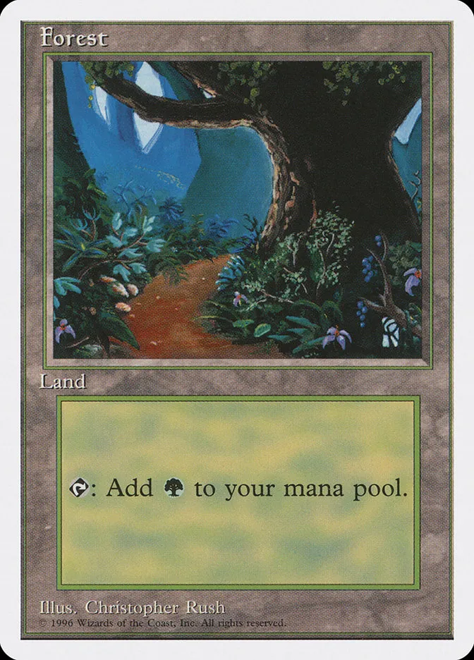 1996 Introductory Two-Player Set Forest common #66 common card image