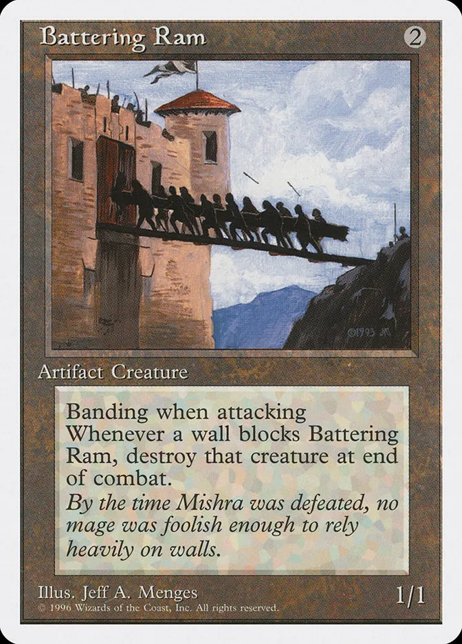 1996 Introductory Two-Player Set Battering Ram common #48 common card image