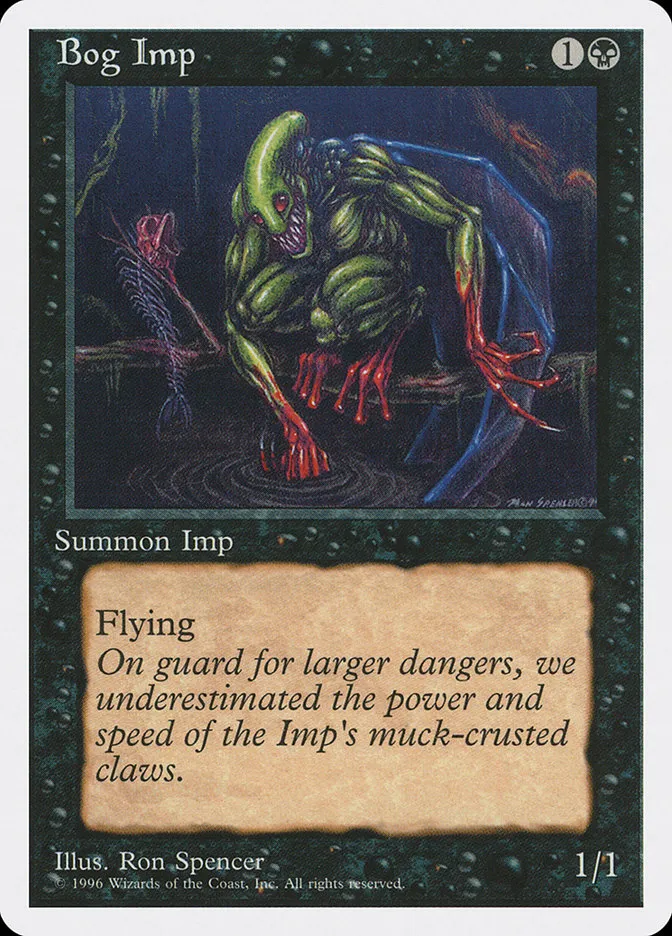 1996 Introductory Two-Player Set Bog Imp common #16 common card image