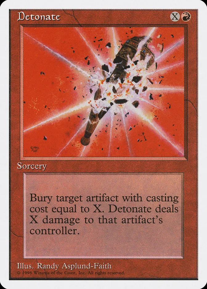 1996 Introductory Two-Player Set Detonate uncommon #30 uncommon card image