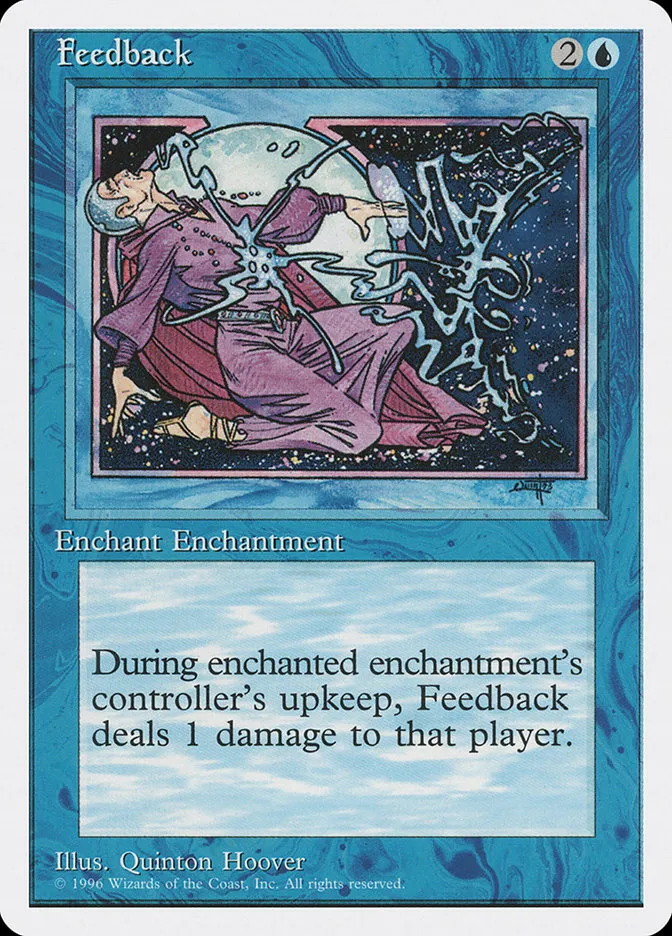 1996 Introductory Two-Player Set Feedback uncommon #9 uncommon card image