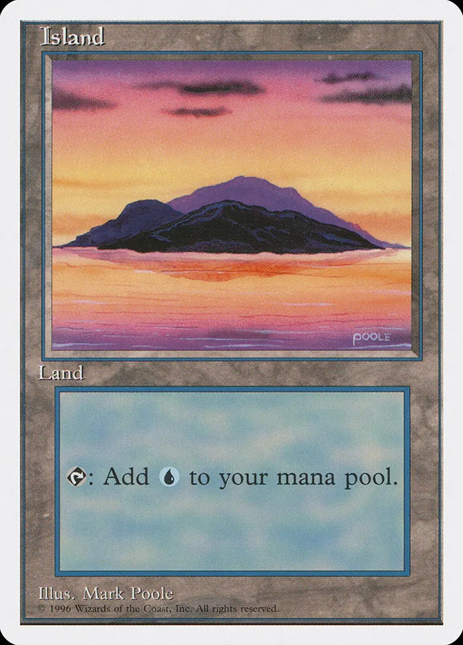 1996 Introductory Two-Player Set Island common #56 common card image