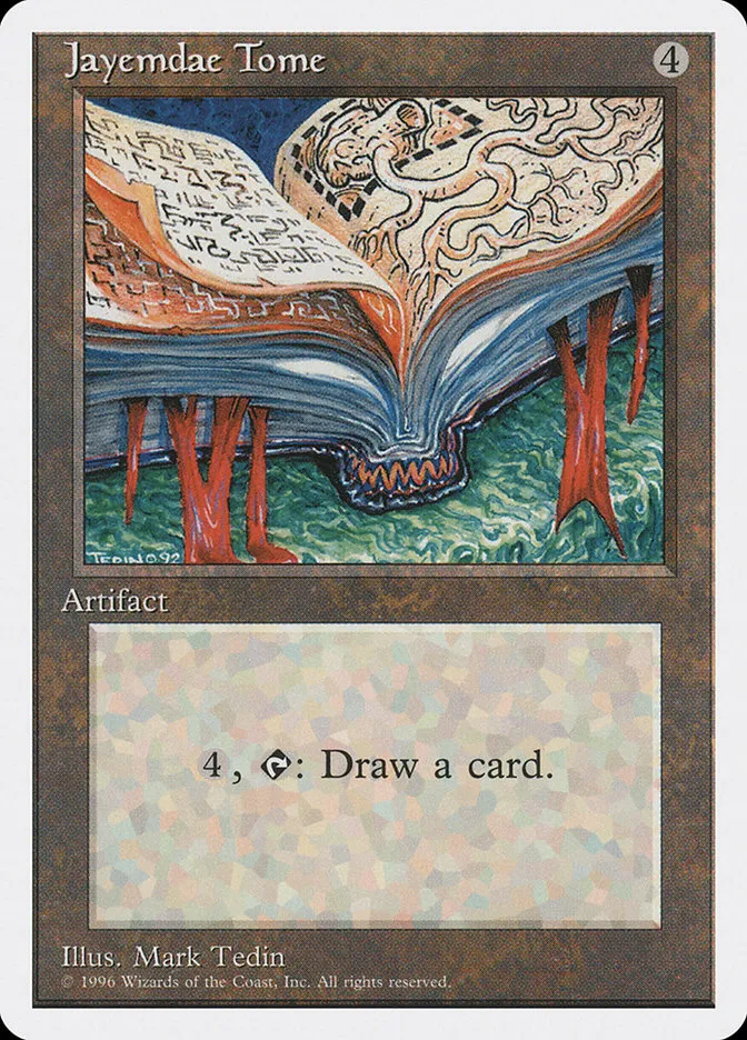 1996 Introductory Two-Player Set Jayemdae Tome rare #51 rare card image