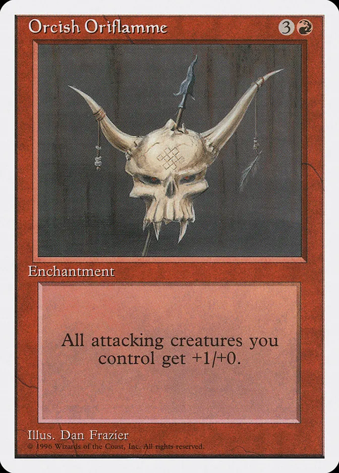 1996 Introductory Two-Player Set Orcish Oriflamme uncommon #37 uncommon card image