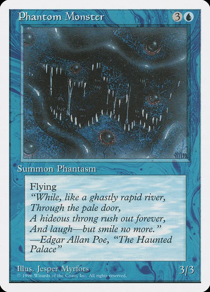 1996 Introductory Two-Player Set Phantom Monster uncommon #11 uncommon card image
