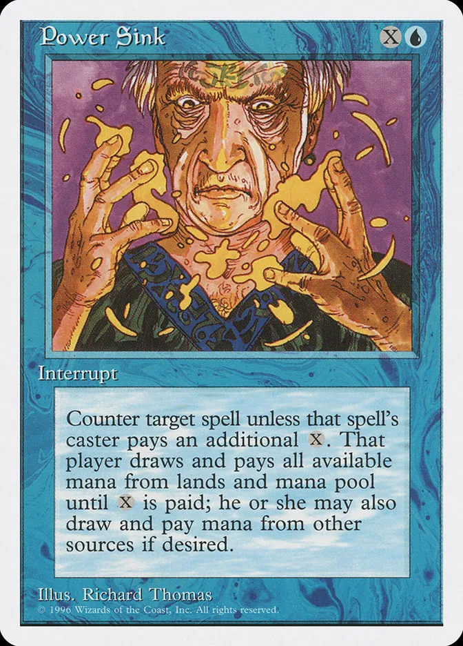 1996 Introductory Two-Player Set Power Sink common #12 common card image