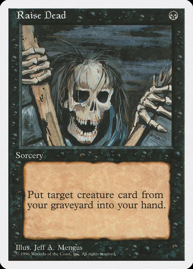 1996 Introductory Two-Player Set Raise Dead common #22 common card image