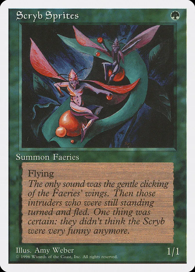 1996 Introductory Two-Player Set Scryb Sprites #43 common card image