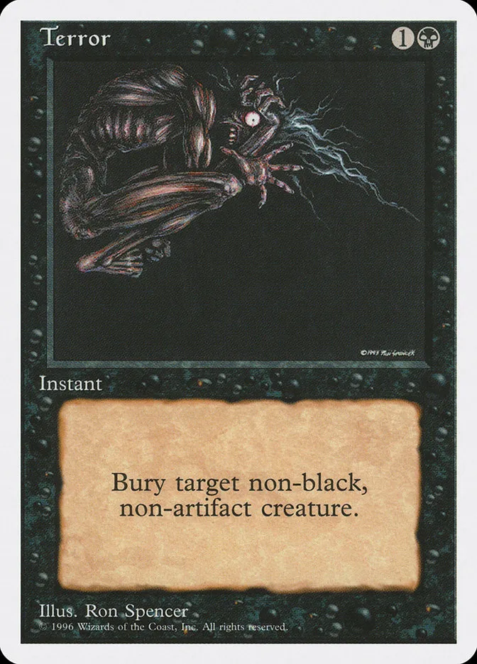 1996 Introductory Two-Player Set Terror common #25 common card image