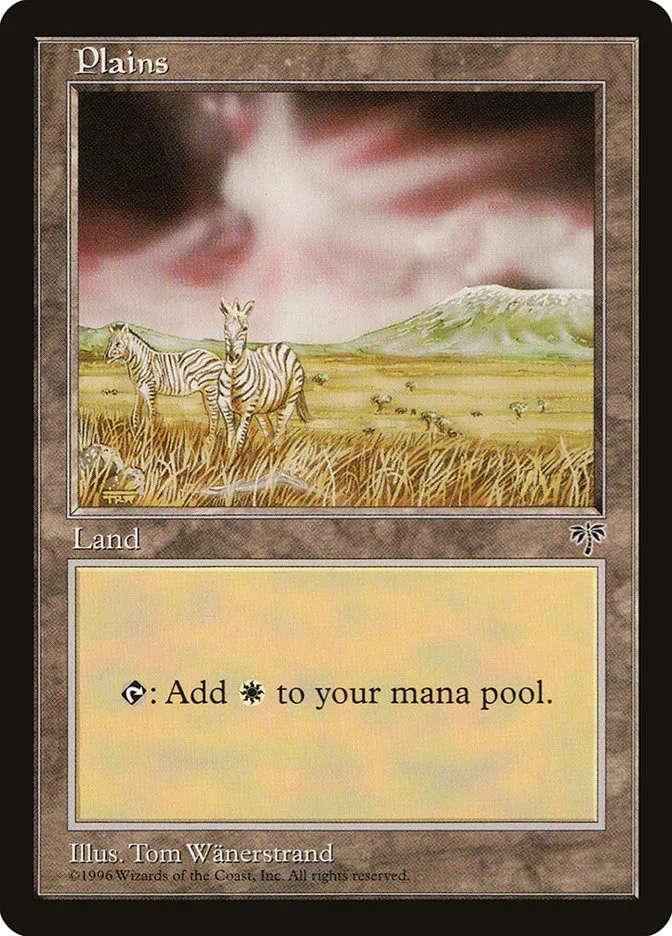 1996 Mirage Plains common #333 common card image