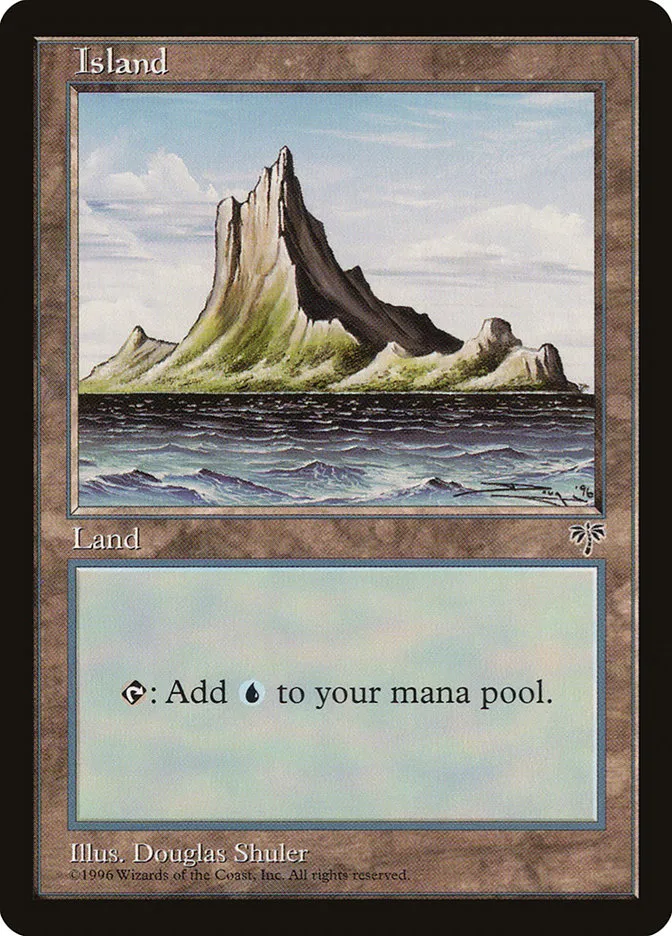 1996 Mirage Island #336 common card image