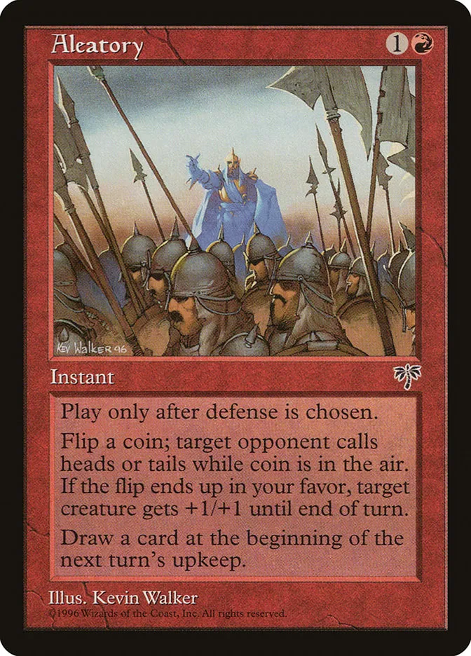 1996 Mirage Aleatory uncommon #155 uncommon card image