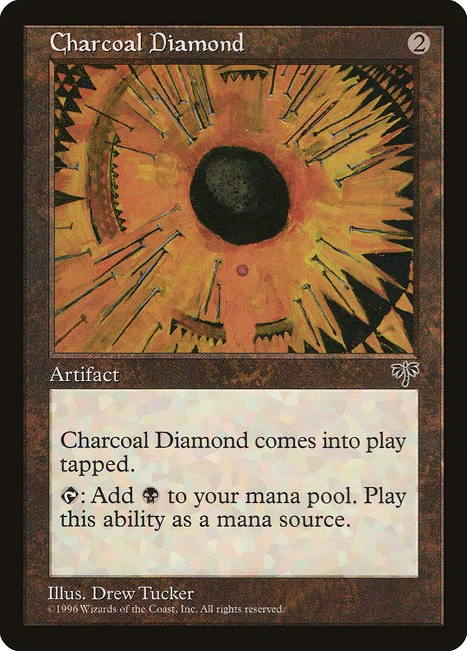 1996 Mirage Charcoal Diamond uncommon #296 uncommon card image