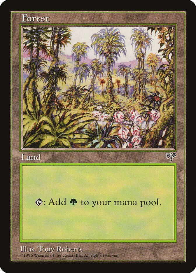 1996 Mirage Forest common #347 common card image