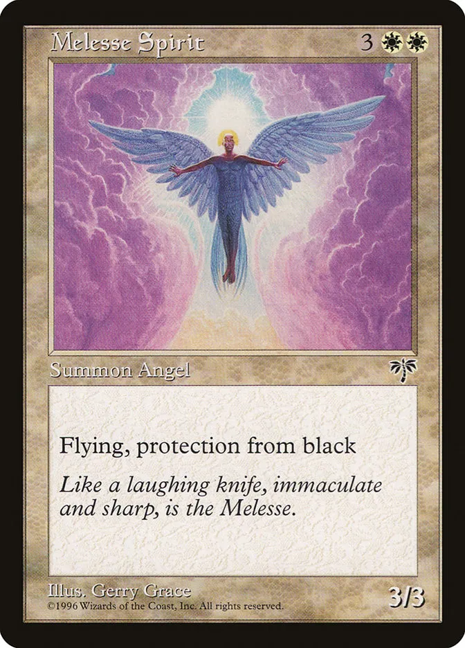 1996 Mirage Melesse Spirit uncommon #27 uncommon card image
