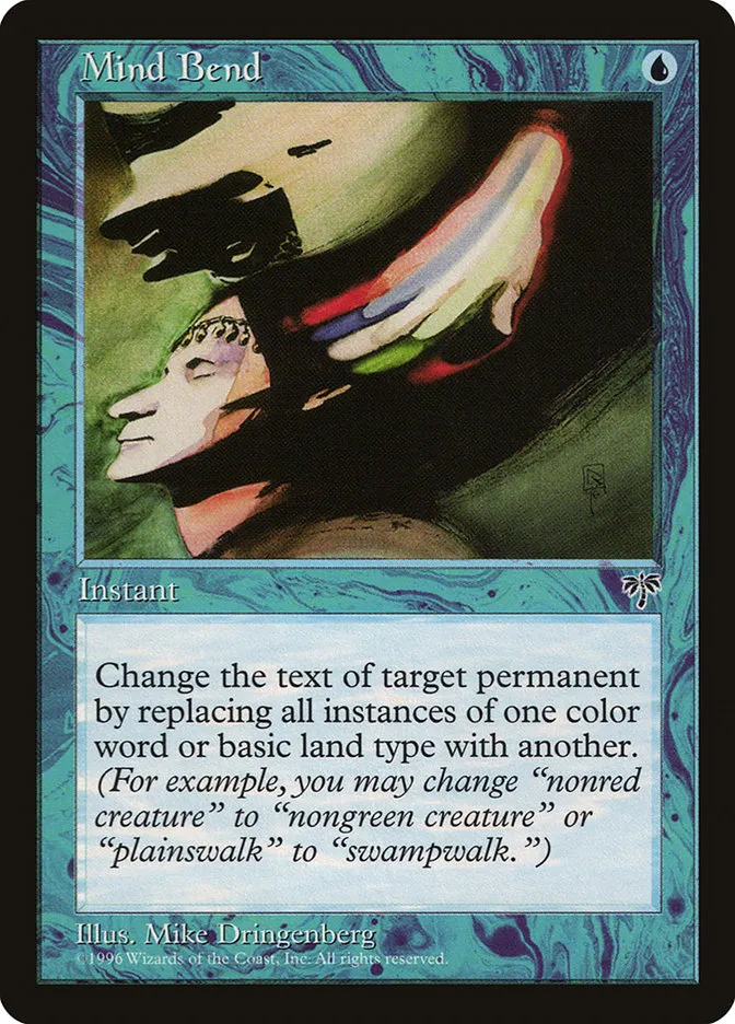 1996 Mirage Mind Bend uncommon #77 uncommon card image