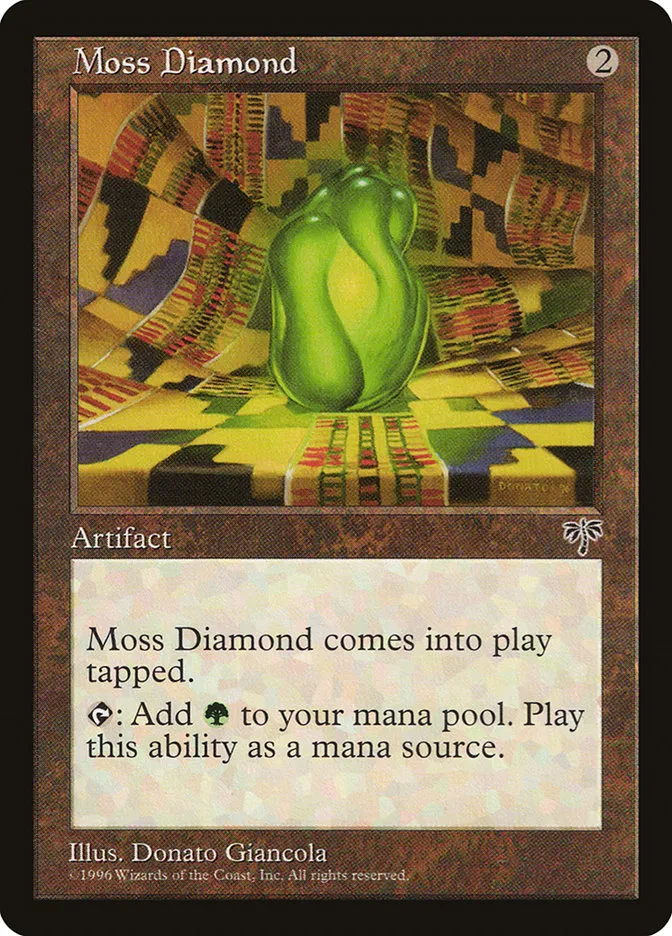 1996 Mirage Moss Diamond #312 uncommon card image