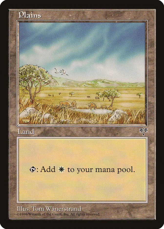 1996 Mirage Plains common #331 common card image