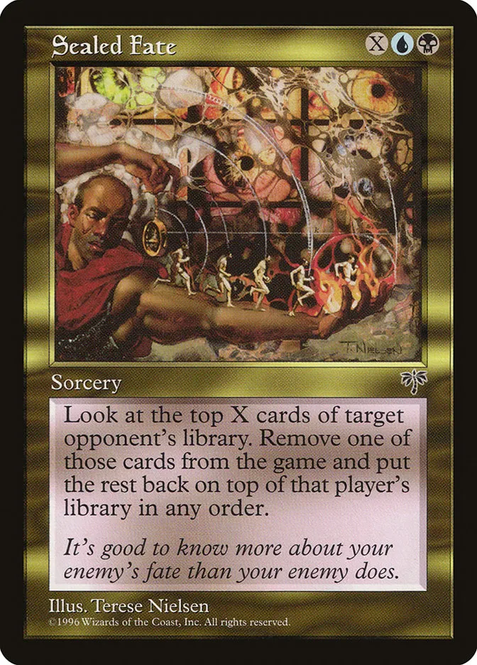 1996 Mirage Sealed Fate uncommon #282 uncommon card image