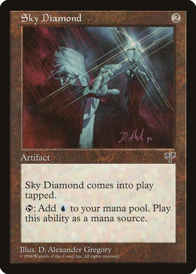 1996 Mirage Sky Diamond #319 uncommon card image