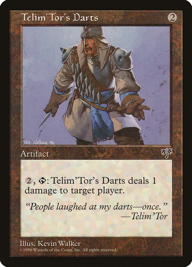 1996 Mirage Telim'Tor's Darts uncommon #321 uncommon card image