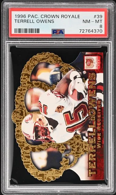 1996 Pacific Crown Royale Terrell Owens #CR-39 card image