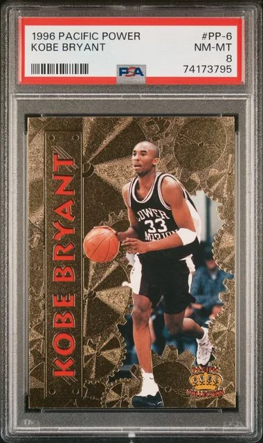 1996 Pacific Power Kobe Bryant #PP-6 card image