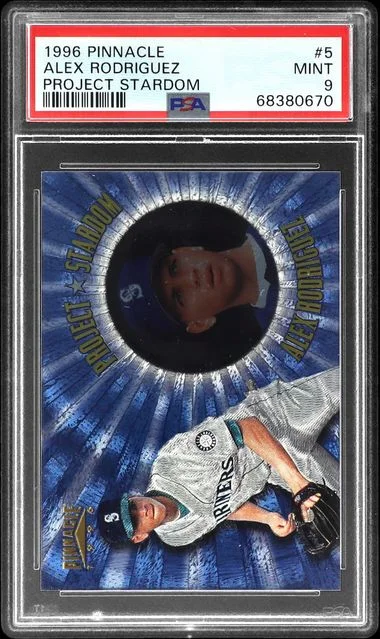 1996 Pinnacle Alex Rodriguez Project Stardom #5 card image