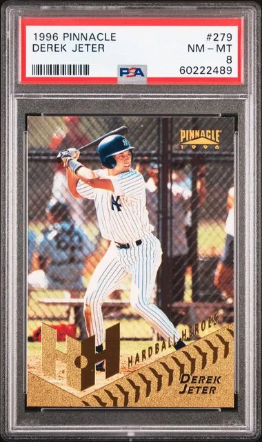 1996 Pinnacle Derek Jeter #279 card image