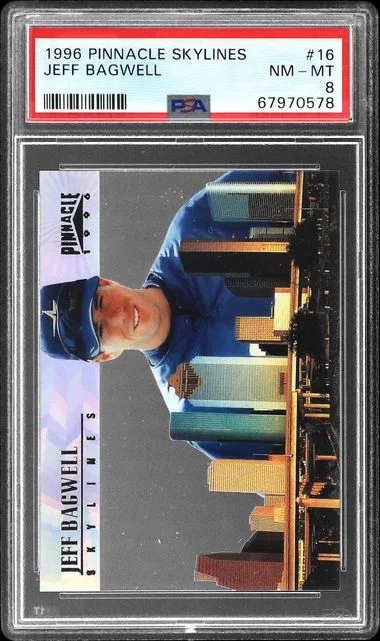 1996 Pinnacle Jeff Bagwell Skylines #16 card image