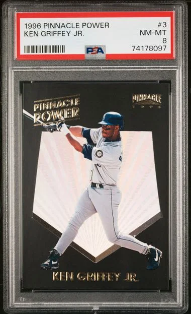 1996 Pinnacle Ken Griffey Jr. Power #3 card image