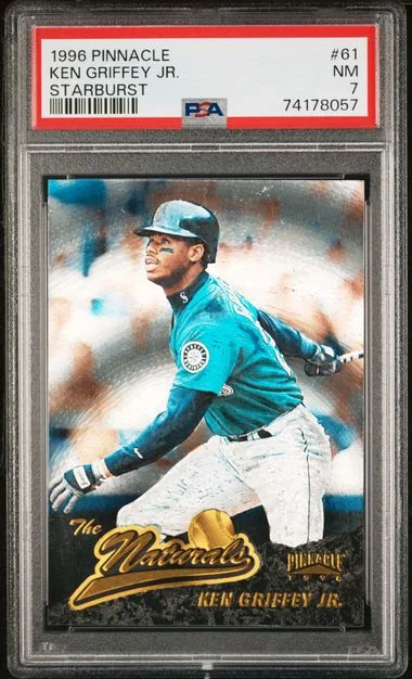 1996 Pinnacle Ken Griffey Jr. Starburst #61 card image
