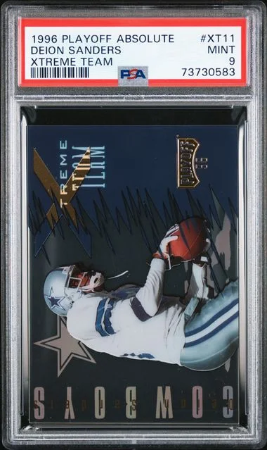 1996 Playoff Absolute Deion Sanders Xtreme Team #XT11 card image
