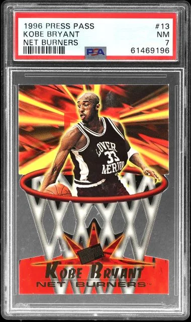 1996 Press Pass Net Burners Kobe Bryant #13 card image