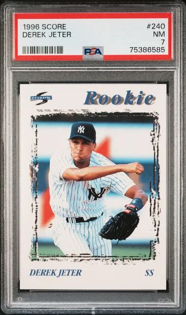 1996 Score Derek Jeter #240 card image
