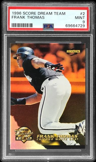 1996 Score Frank Thomas Dream Team #2 card image