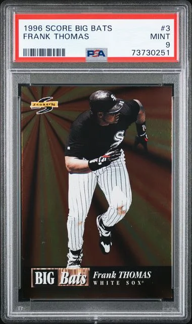 1996 Score Frank Thomas Big Bats #3 card image