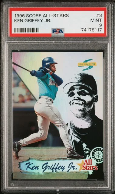 1996 Score Ken Griffey Jr. All-Stars #3 card image