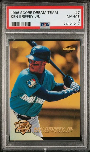 1996 Score Ken Griffey Jr. Dream Team #7 card image